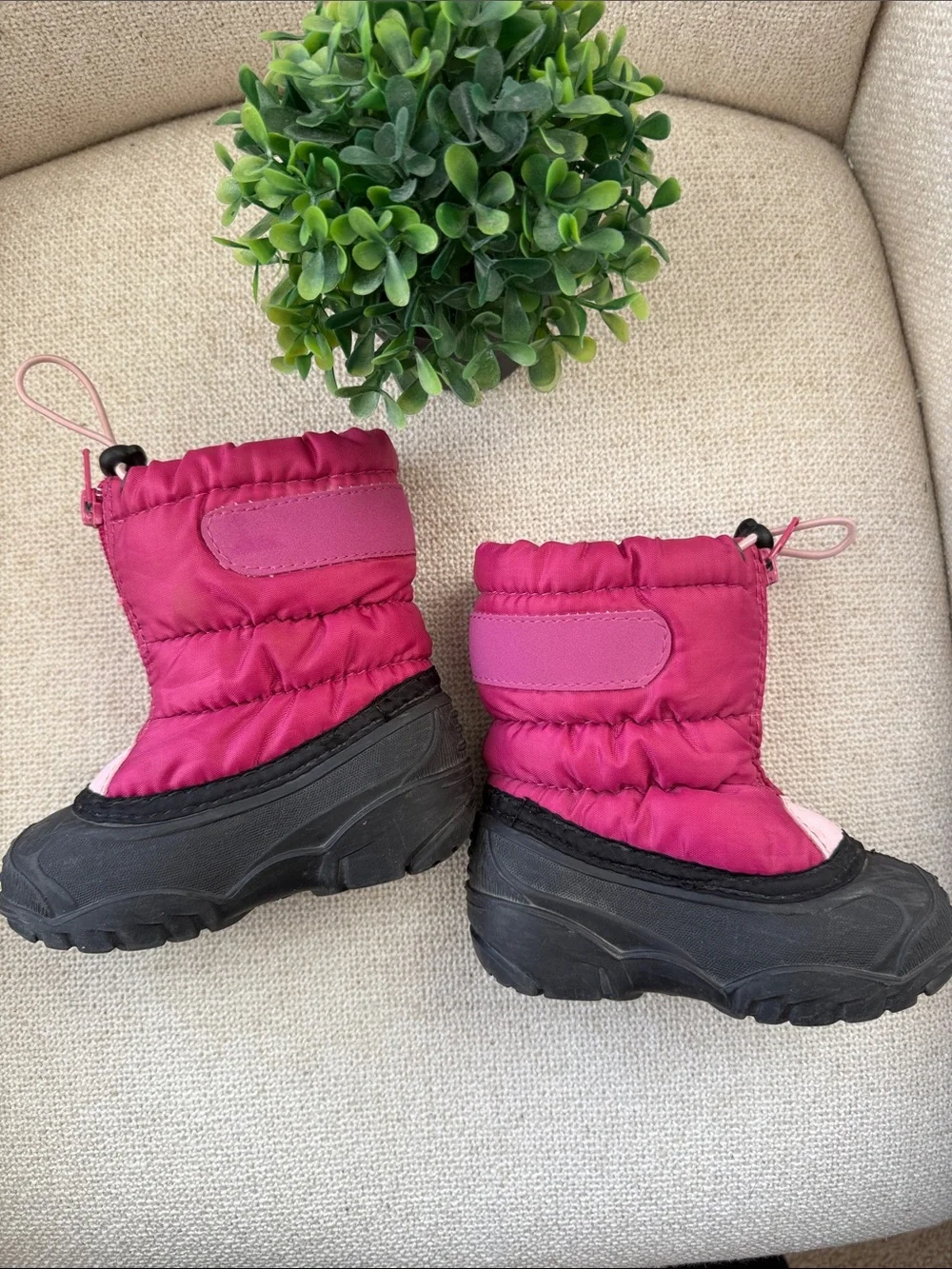 Kamik Kids Magenta Waterproof Winter Boots